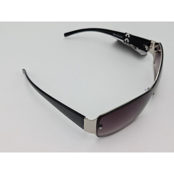 Brand-new True Religion Silver Black Frame Sunglasses NWT - Picture 5 of 6